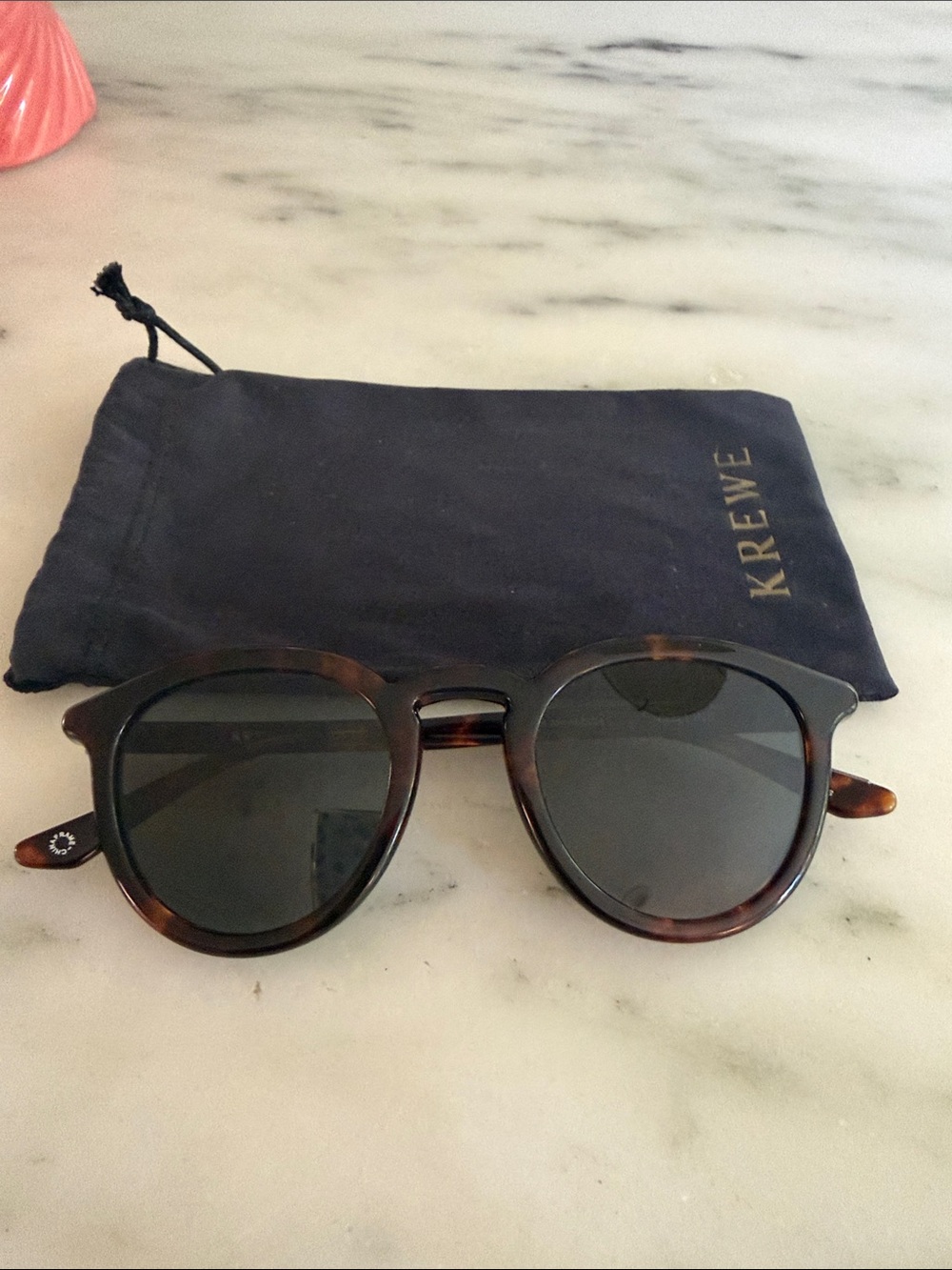 Krewe Collins sunglasses in tortoiseshell